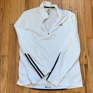 Adidas Climacool 1/4 zip running top. Size L